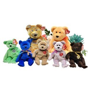 Ty Beanie Babies Buddies Collection Custom Bundle Official Club Year Signature